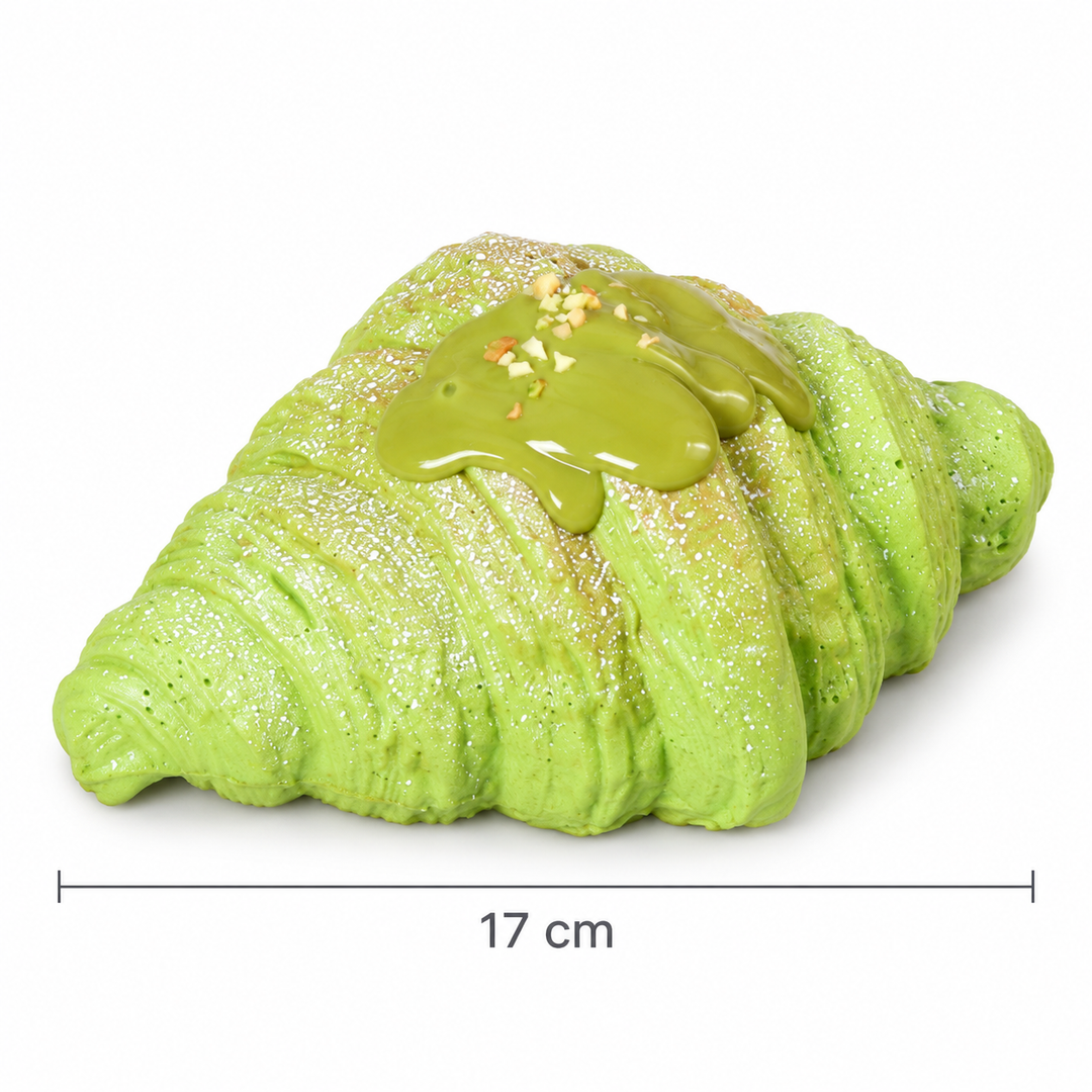 Croissant Slow Rising Squishy Toy – Soft Bread Stress Relief