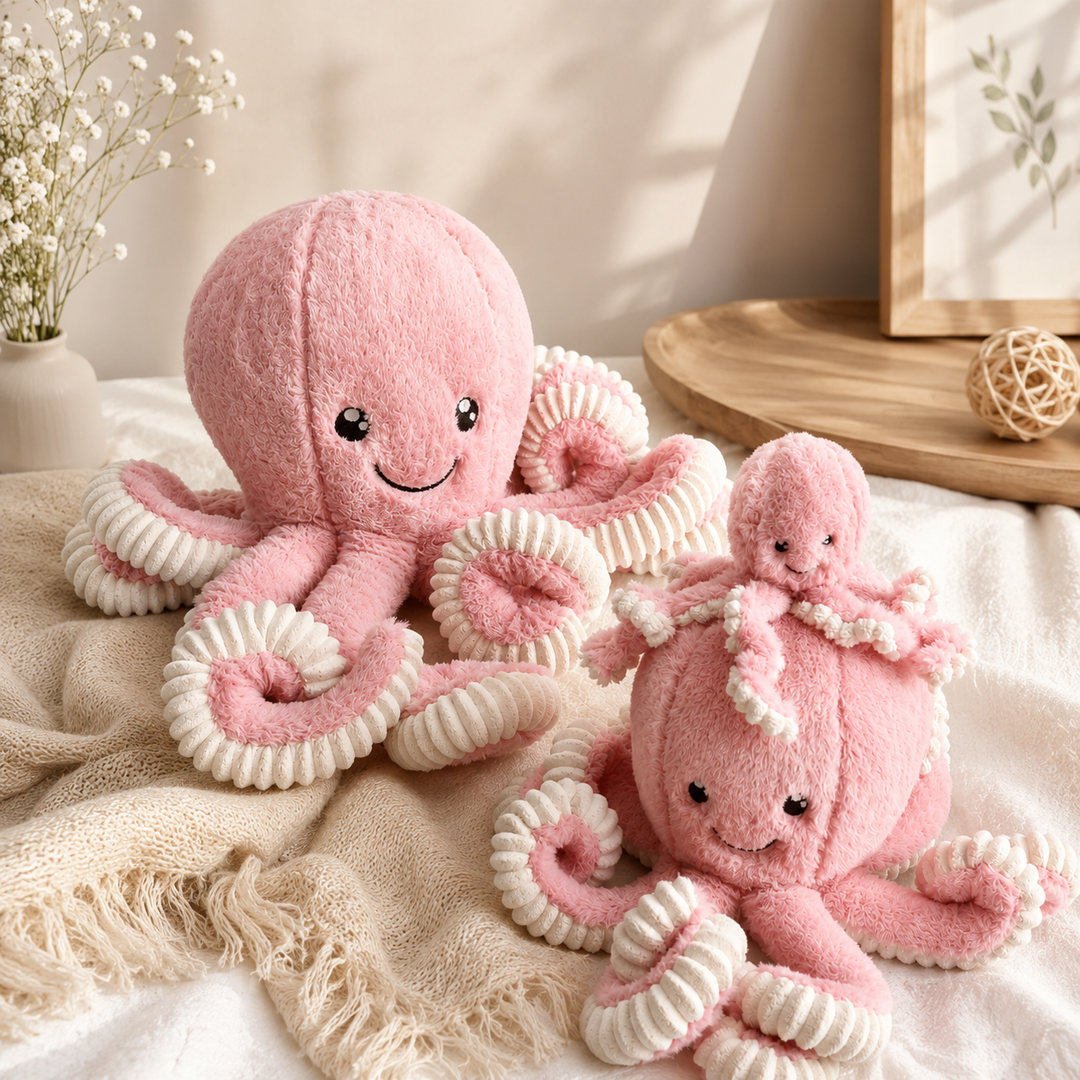 Cute Octopus Plush Toy Soft Stuffed Sea Animal Doll