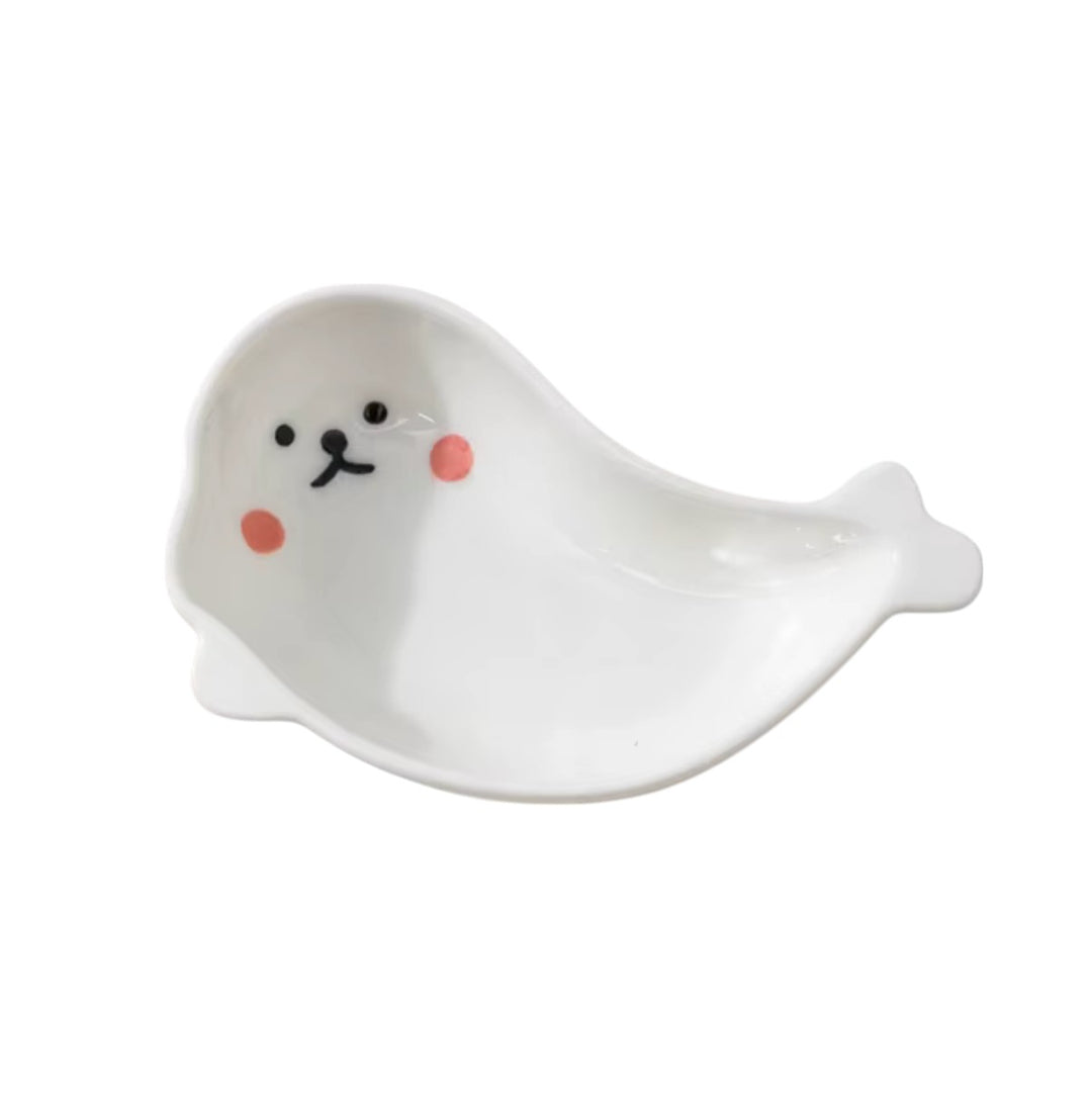 Cute Animal Ceramic Tiny Plate Dish