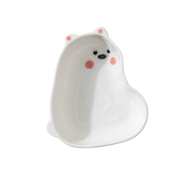 Cute Animal Ceramic Tiny Plate Dish