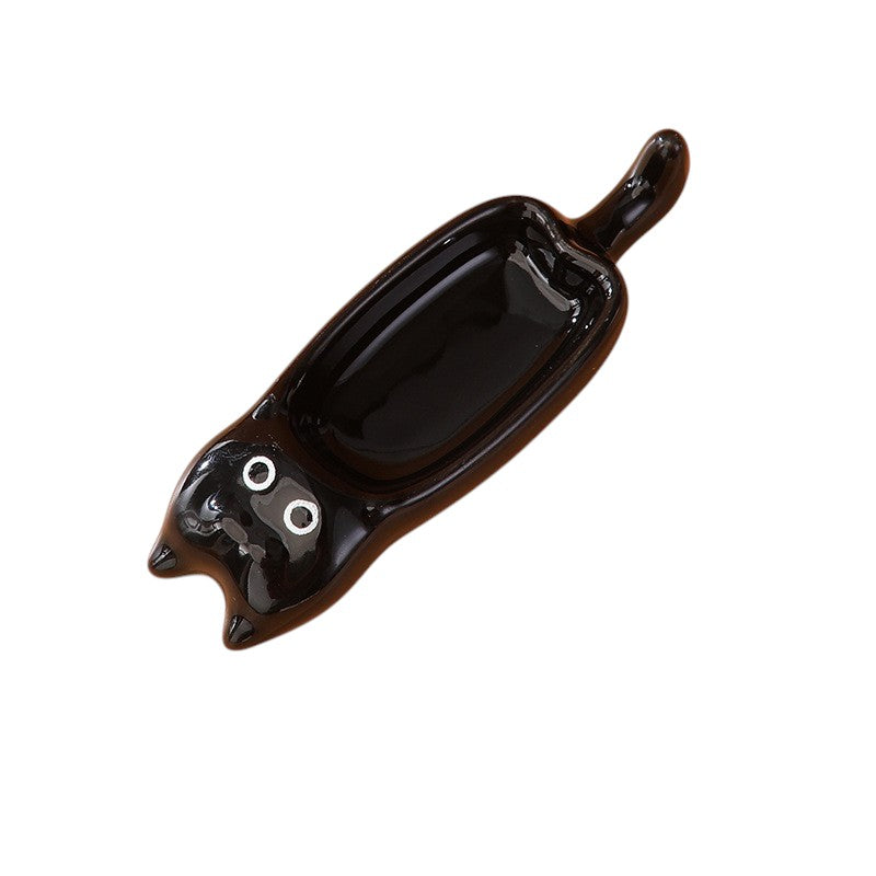 Cute Ceramic Cat Dish – Sauce & Seasoning Plate