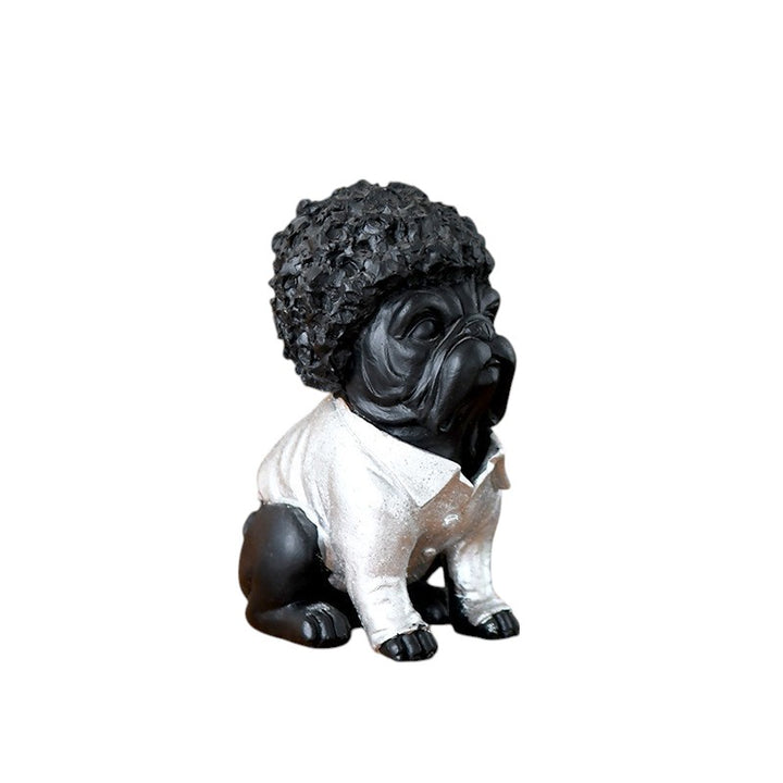 Cute French Bulldog Resin Figurine