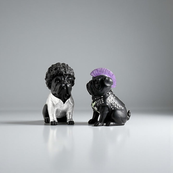 Cute French Bulldog Resin Figurine