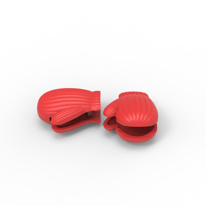 Cute Glove-Shaped Food Clips – Bag Sealing Clips (Pair Pack)