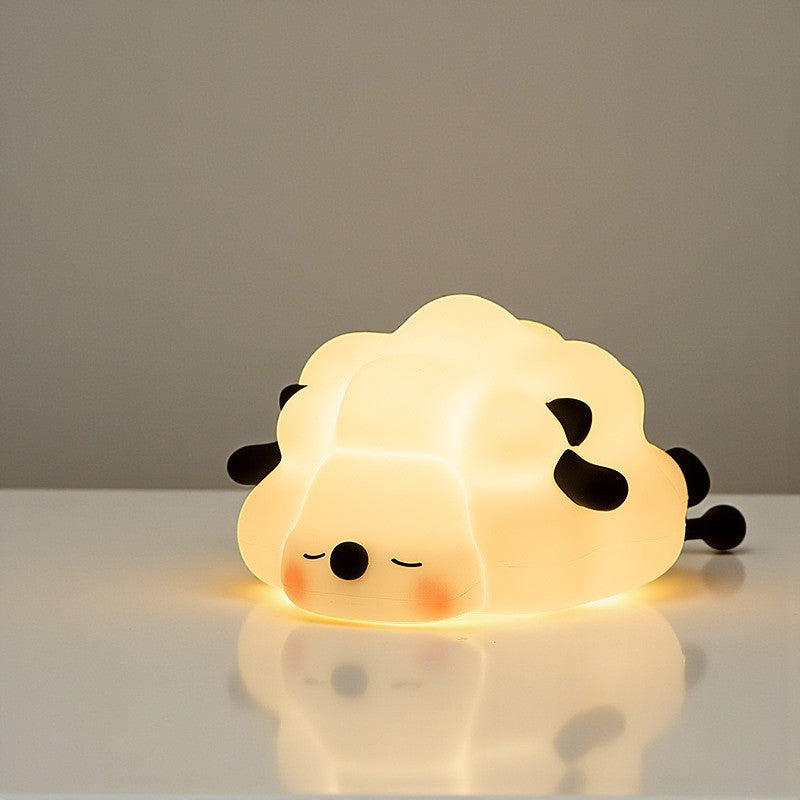 Cute Sheep Touch Night Light – Soft Glow Bedside Lamp