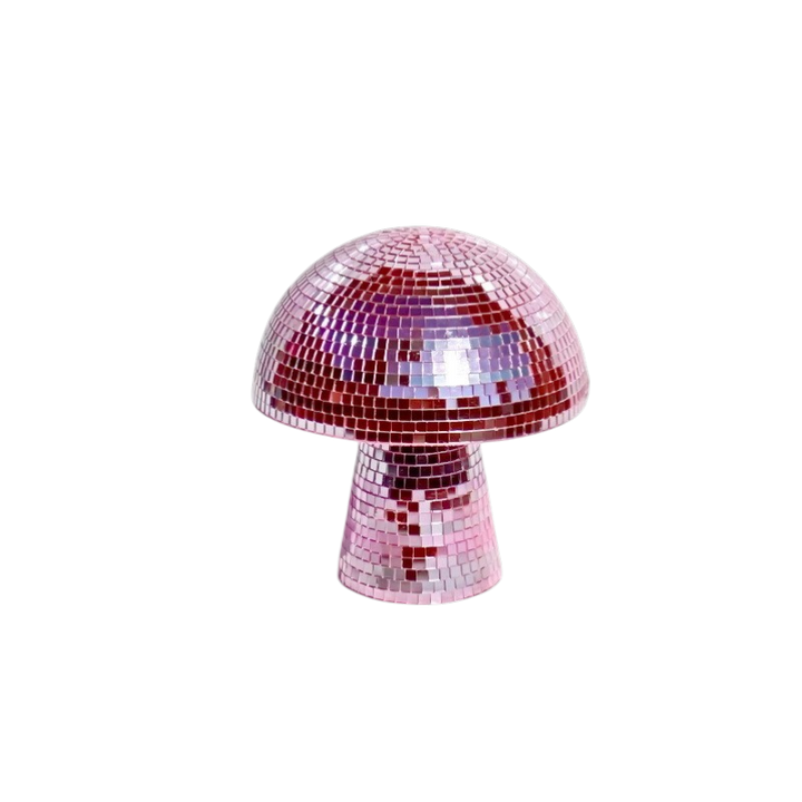 Disco Mushroom Mirror Decor - Creative Ornament