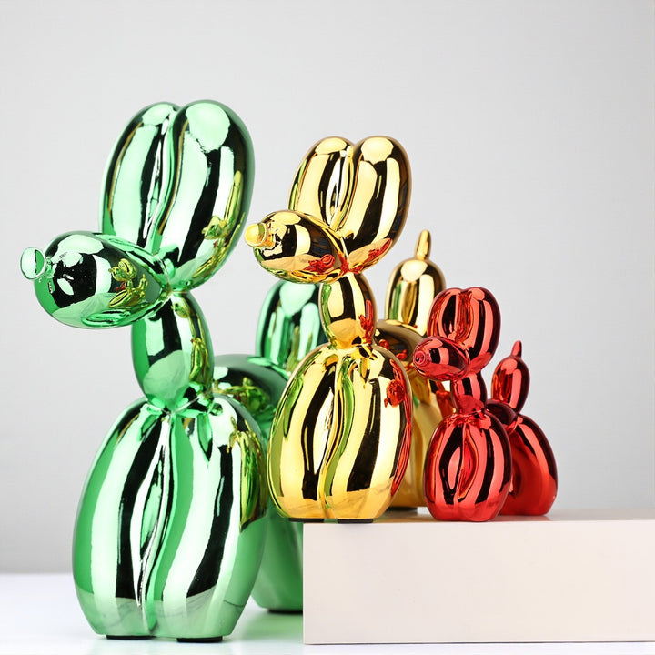 Electroplating Balloon Dog Sculpture