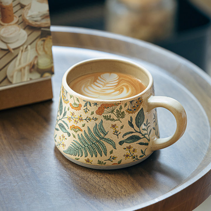 Floral Season Ceramic Mug | Coffee Cup for Gifting