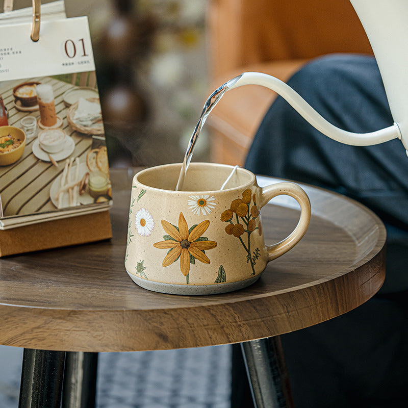 Floral Season Ceramic Mug | Coffee Cup for Gifting