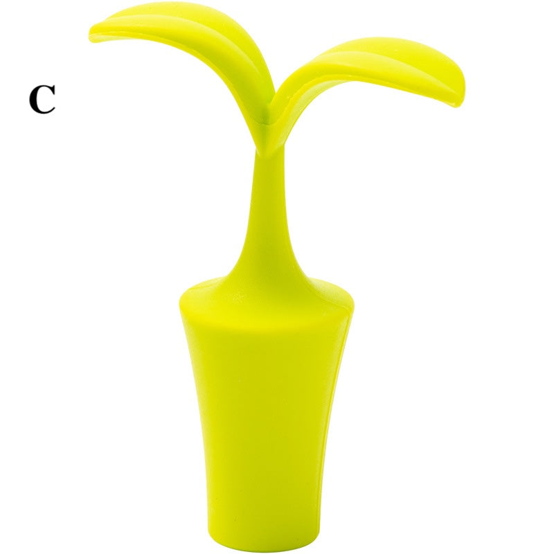 Flower Silicone Wine Stopper Cute Bottle Sealer