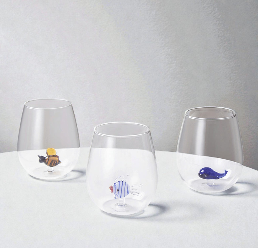 High Borosilicate 3D Animal Cartoon Glass Cup