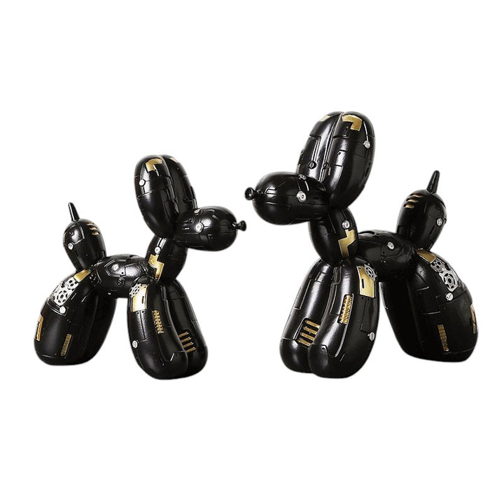 Mechanical Balloon Dog Resin Sculpture