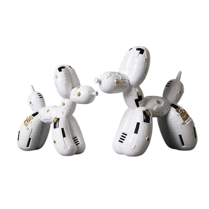 Mechanical Balloon Dog Resin Sculpture