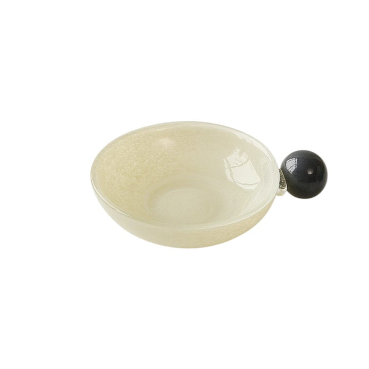 Mini Fruit Plate – Elegant Glass Snack & Dessert Tray