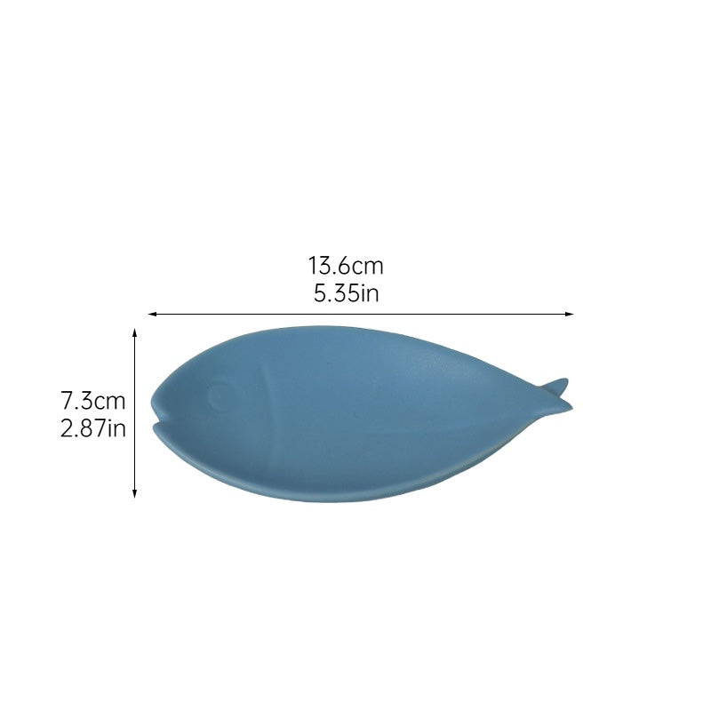 Minimalist Ceramic Fish Design Jewellery Decorative Tray