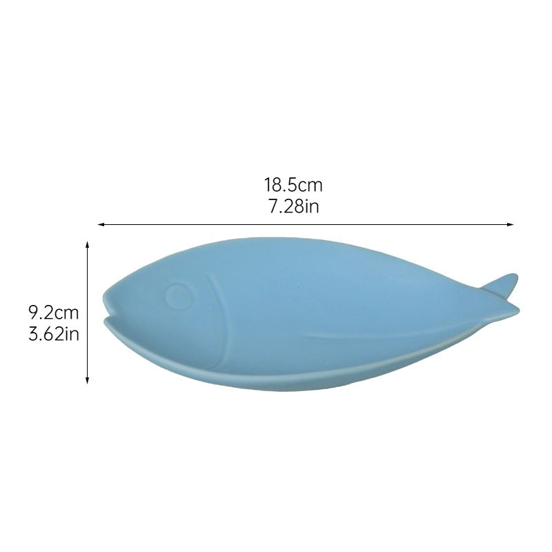 Minimalist Ceramic Fish Design Jewellery Decorative Tray