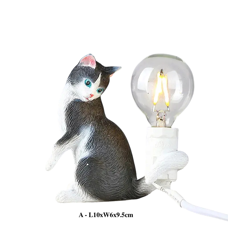 Nordic Creative Cat Table Lamp for Home Decor
