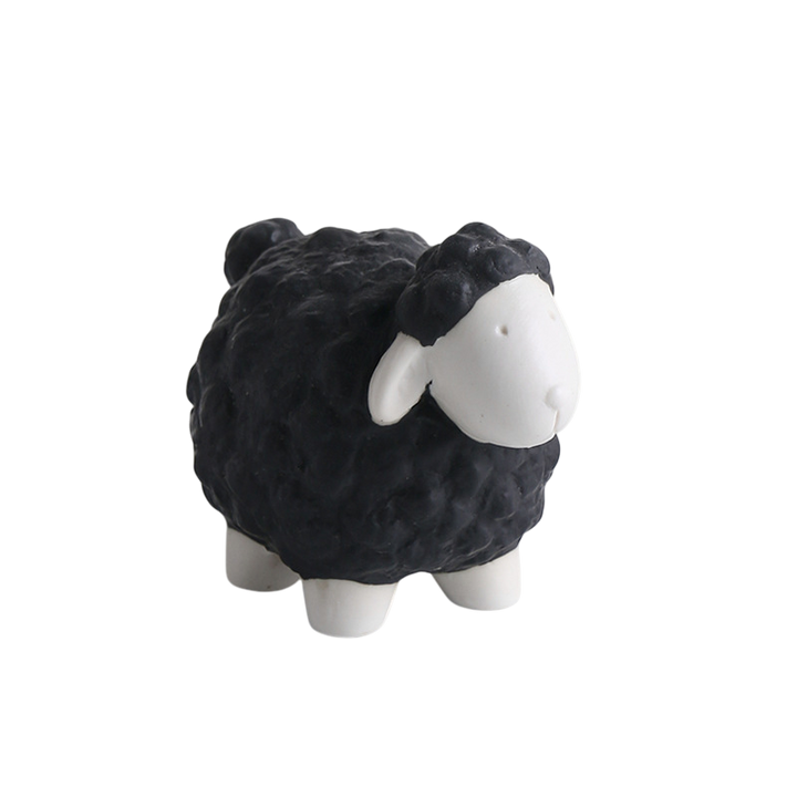 Nordic Creative Ceramic Sheep Ornament | Cute Home Decor