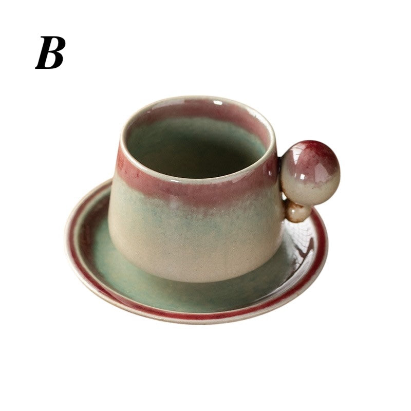 Nordic Creative Ceramic Mug – Artistic Tea & Coffee Cup