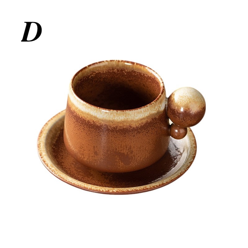 Nordic Creative Ceramic Mug – Artistic Tea & Coffee Cup