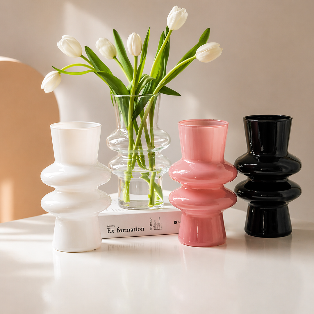 Nordic Decorative Glass Flower Table Vase