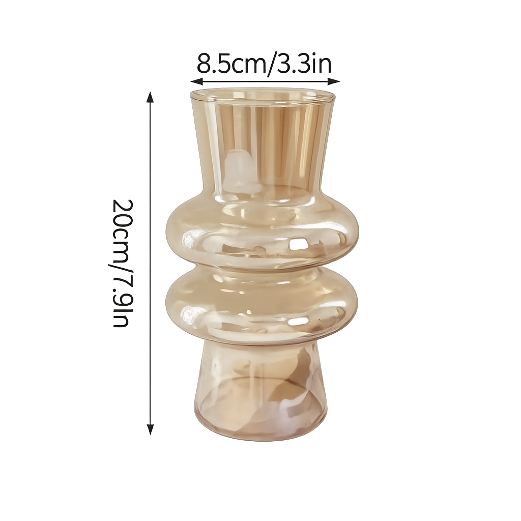 Nordic Decorative Glass Flower Table Vase