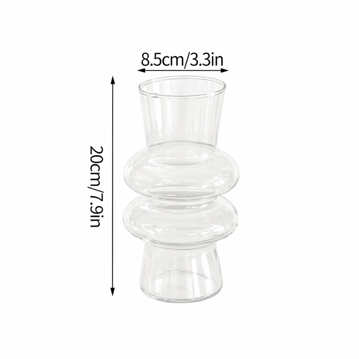 Nordic Decorative Glass Flower Table Vase