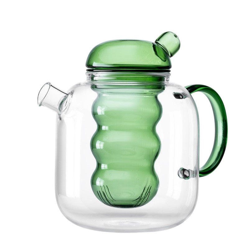 Nordic Minimalist Borosilicate Glass Teapot | Water Carafe