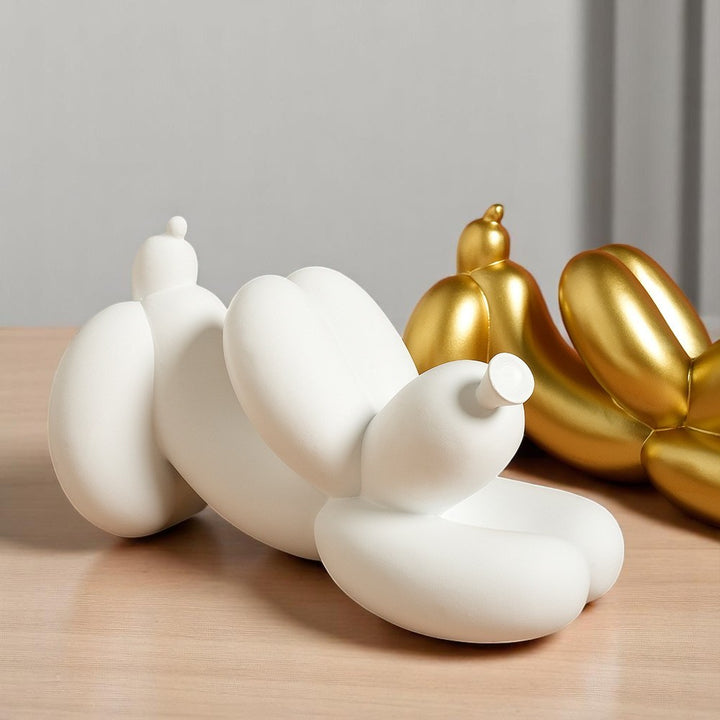 Nordic Style Balloon Dog Resin Ornament