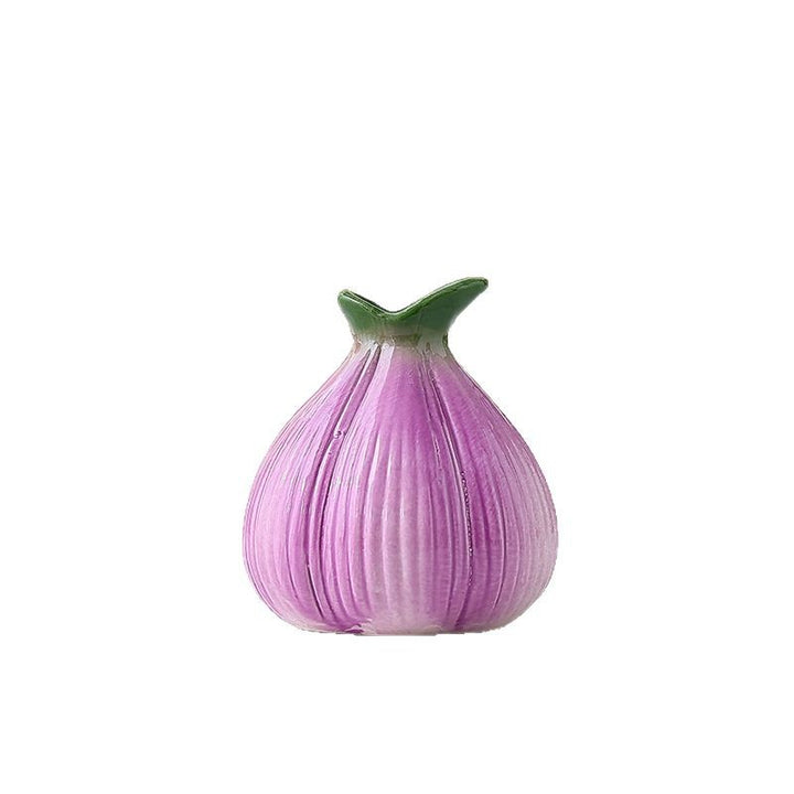Onion-Shaped Ceramic Vase | Creative Hydroponic Flower Pot