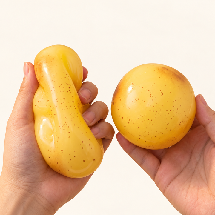 Potato Squishy Toy – Soft Mouldable TPR Stress Relief Fidget