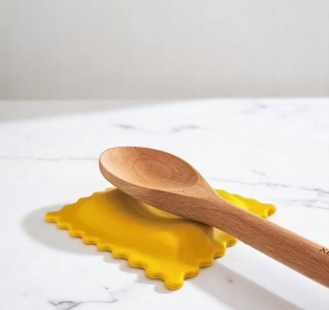 Ravioli Shape Silicone Mat Spoon Rest