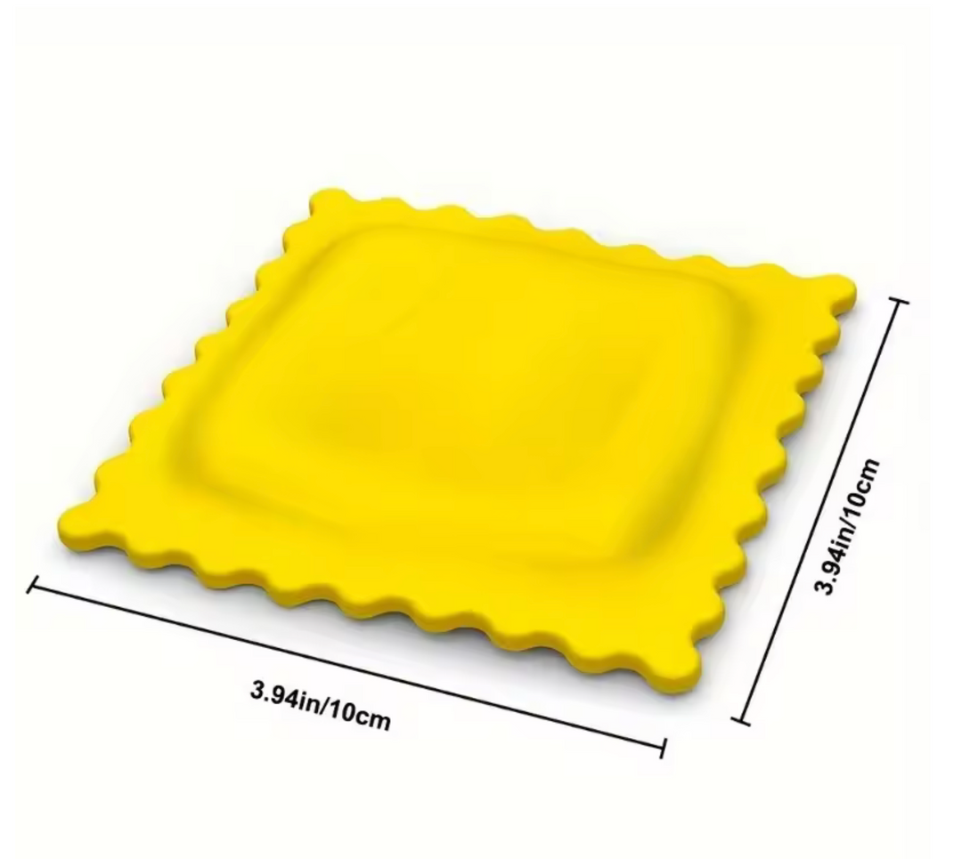Ravioli Shape Silicone Mat Spoon Rest