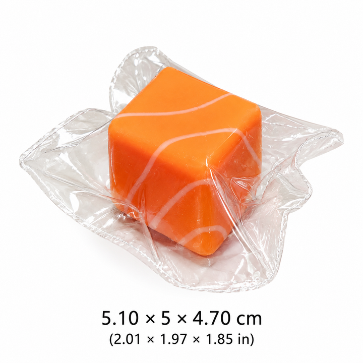 Salmon Squishy Toy – Soft Silicone Sensory Stress Toy 5cm