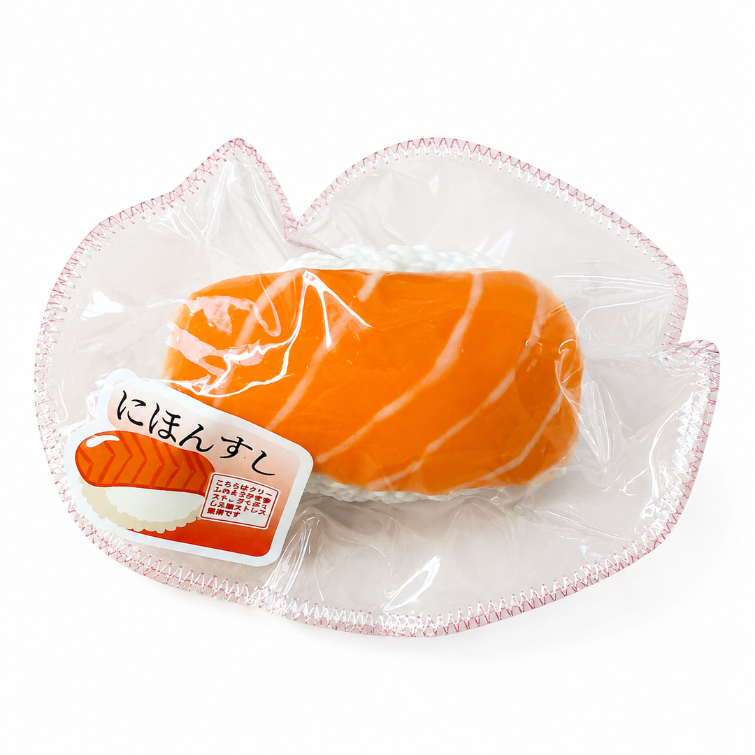 Salmon Sushi Squishy Toy | Nigiri Sensory Stress Toy