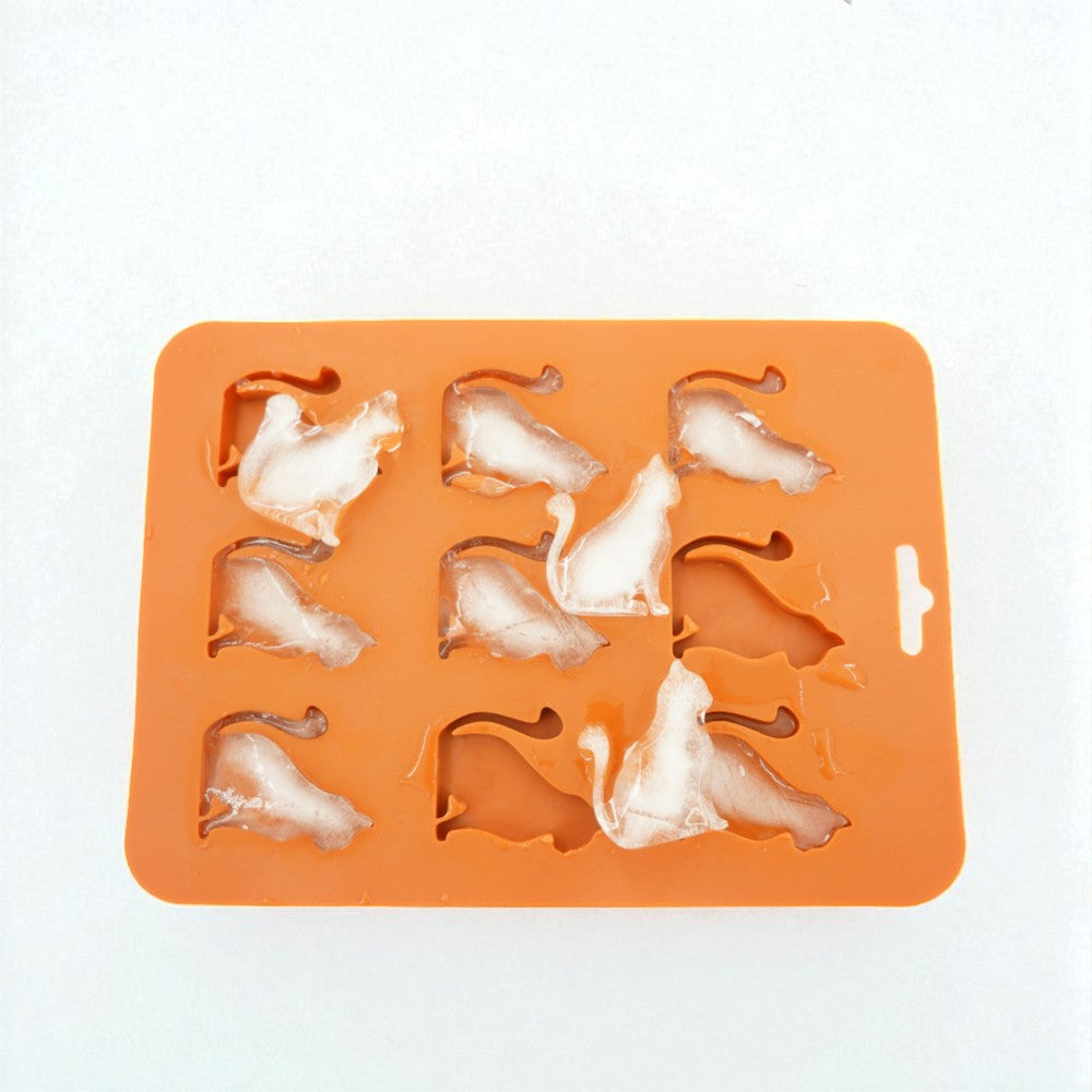 Silicone Cat Ice Cube Tray – Creative DIY Cat Mold