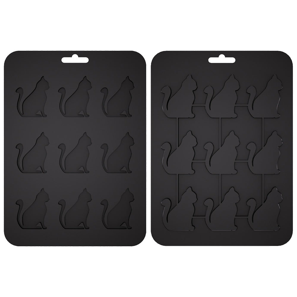 Silicone Cat Ice Cube Tray – Creative DIY Cat Mold