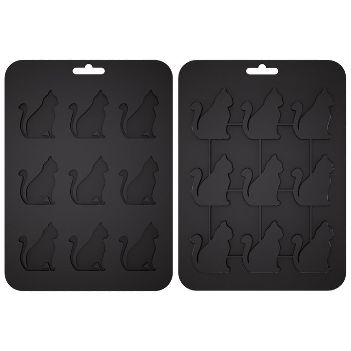 Silicone Cat Ice Cube Tray – Creative DIY Cat Mold