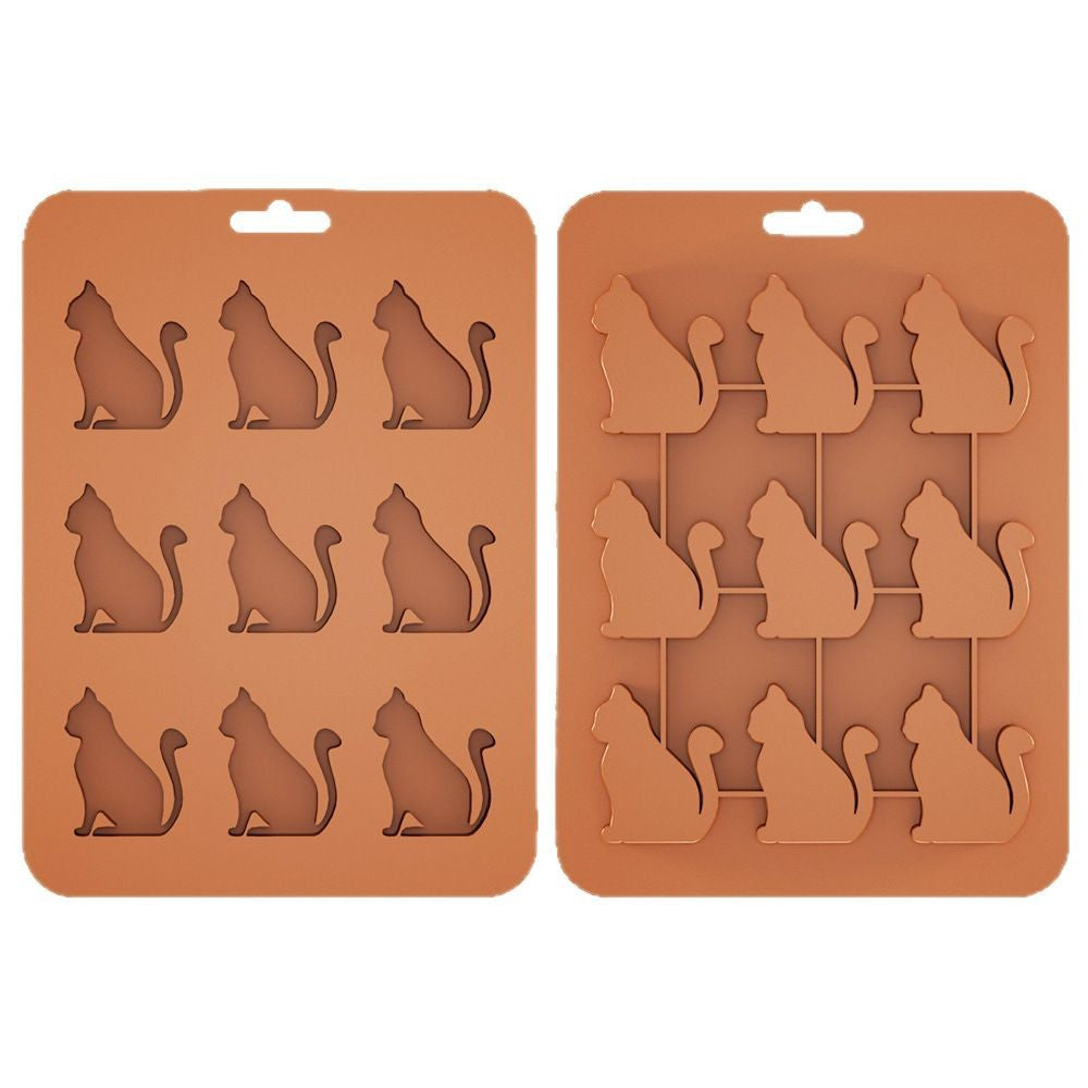 Silicone Cat Ice Cube Tray – Creative DIY Cat Mold