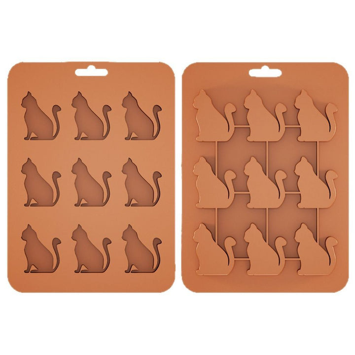Silicone Cat Ice Cube Tray – Creative DIY Cat Mold