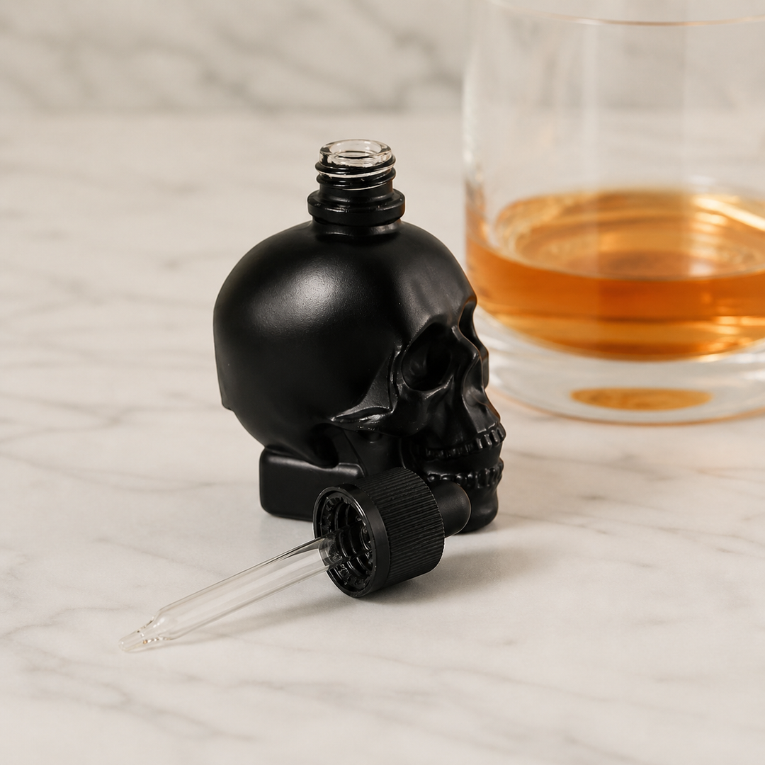 Skull Bottle Bitter Bottle