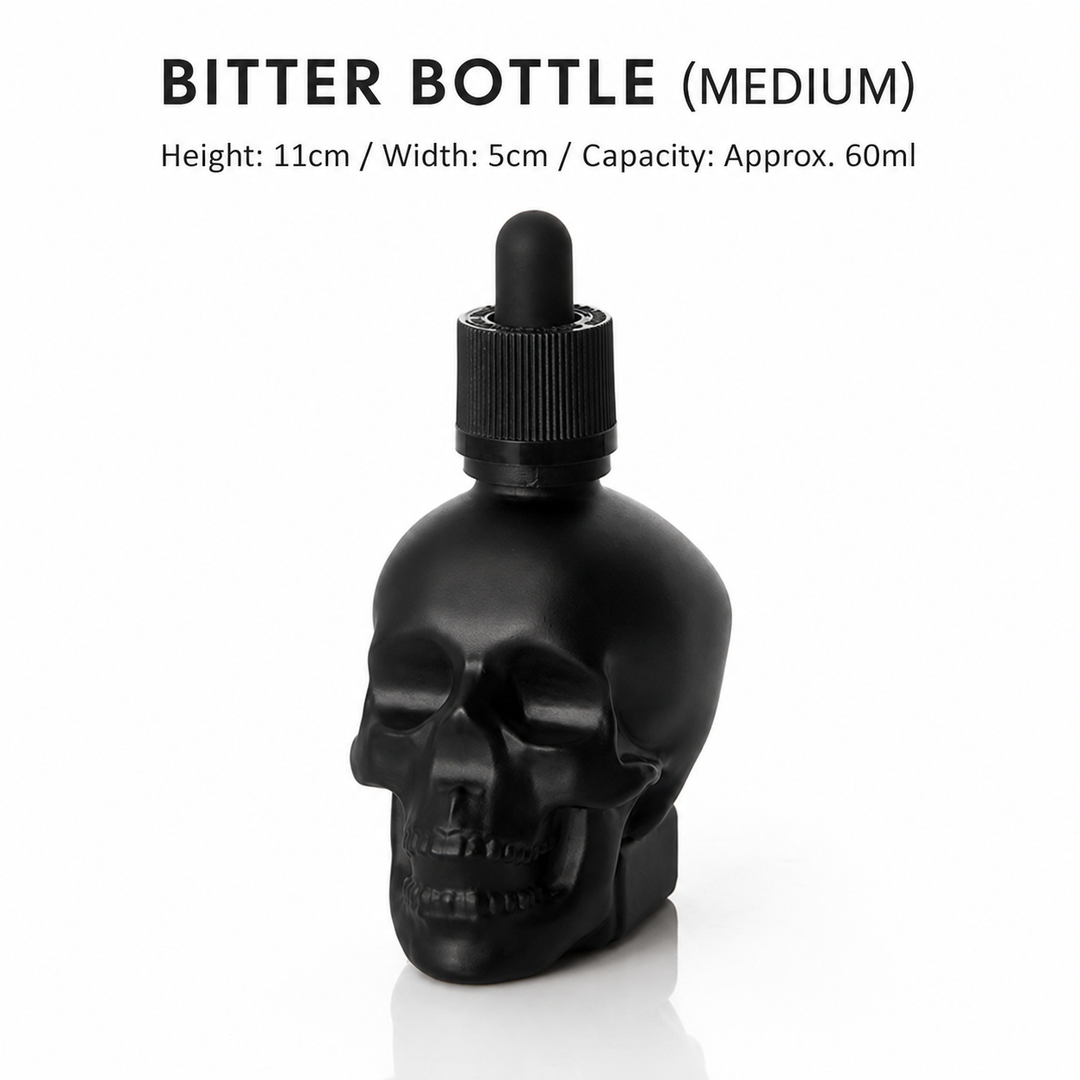 Skull Bottle Bitter Bottle