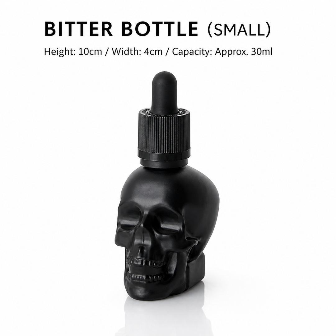 Skull Bottle Bitter Bottle