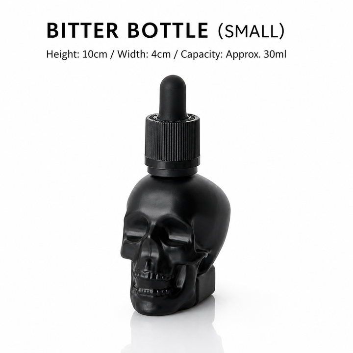 Skull Bottle Bitter Bottle