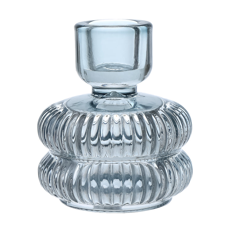 Transparent Crystal Glass Candle Holder