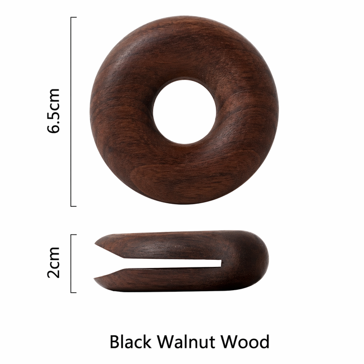 Wooden Donut Bag Clips