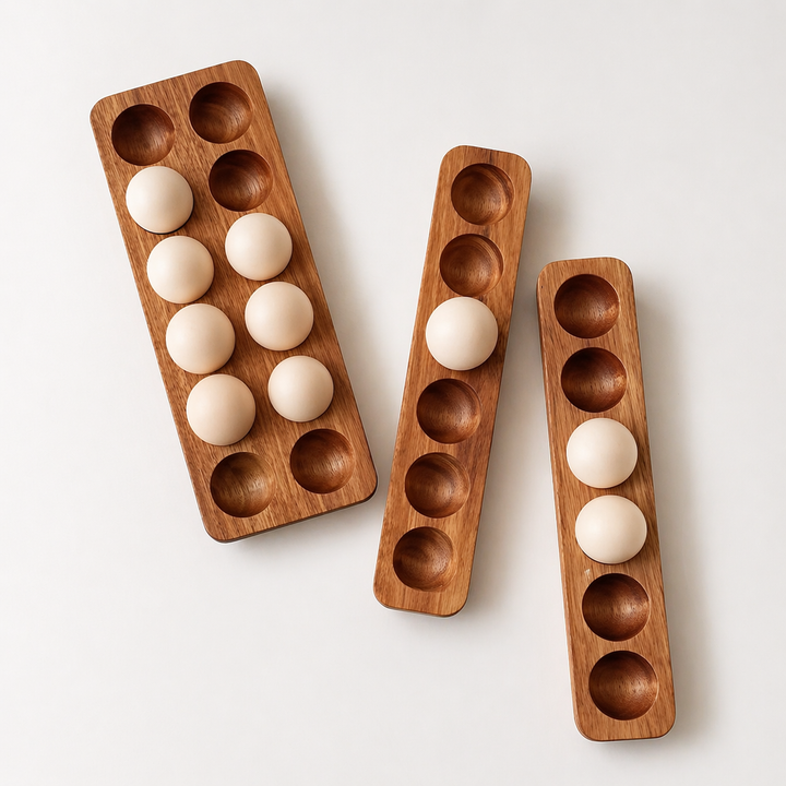 Wooden Egg Storage Tray