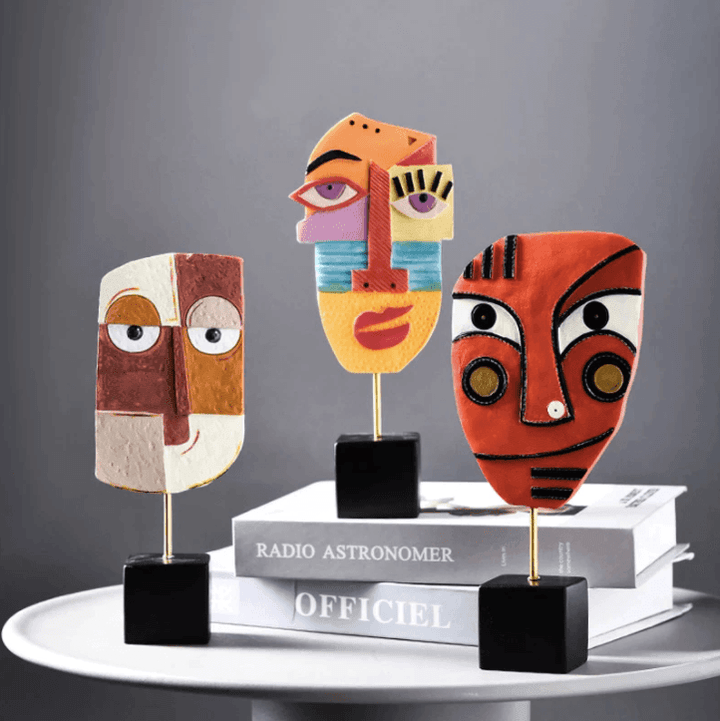 Abstract Characters Crafts Ornaments - huemabe - Creative Home Decor