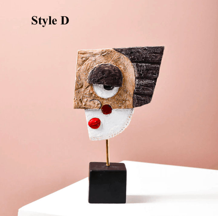 Abstract Characters Crafts Ornaments - huemabe - Creative Home Decor