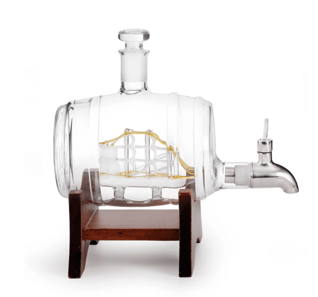 Barrel Whiskey Decanter - huemabe - Creative Home Decor